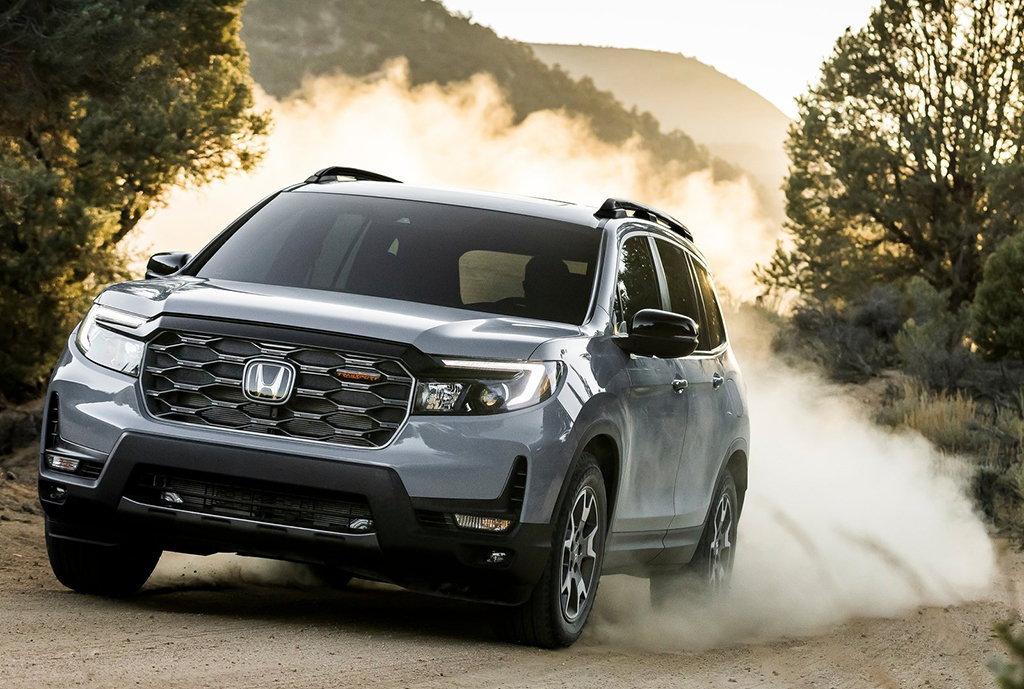 这硬朗造型爱了全新本田passport假想图