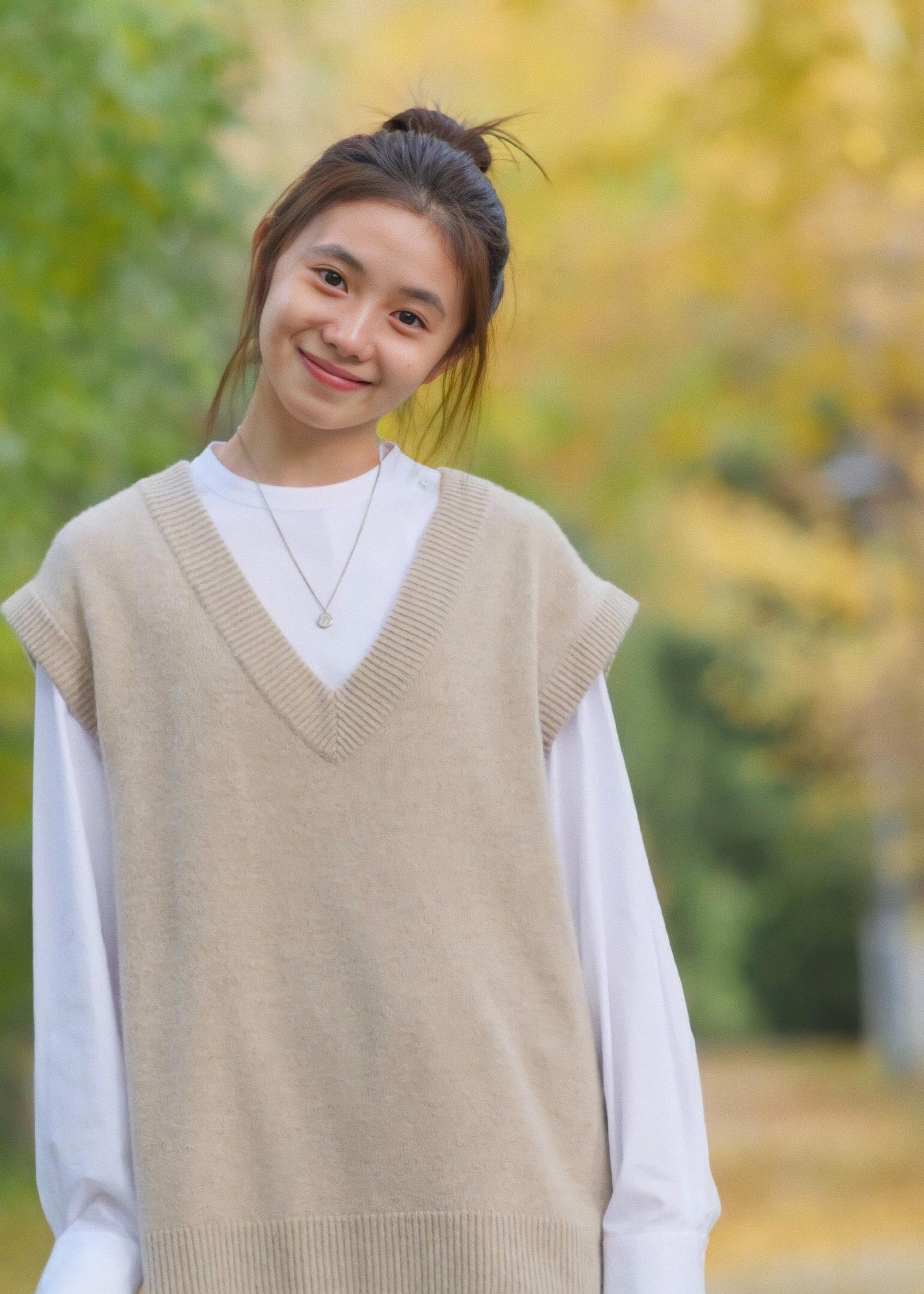 刘浩存,很干净的气质