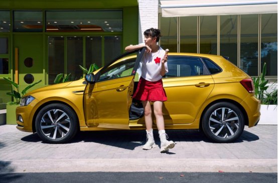 时尚潮流设计的上汽大众 polo plus,城市通勤的经济选择