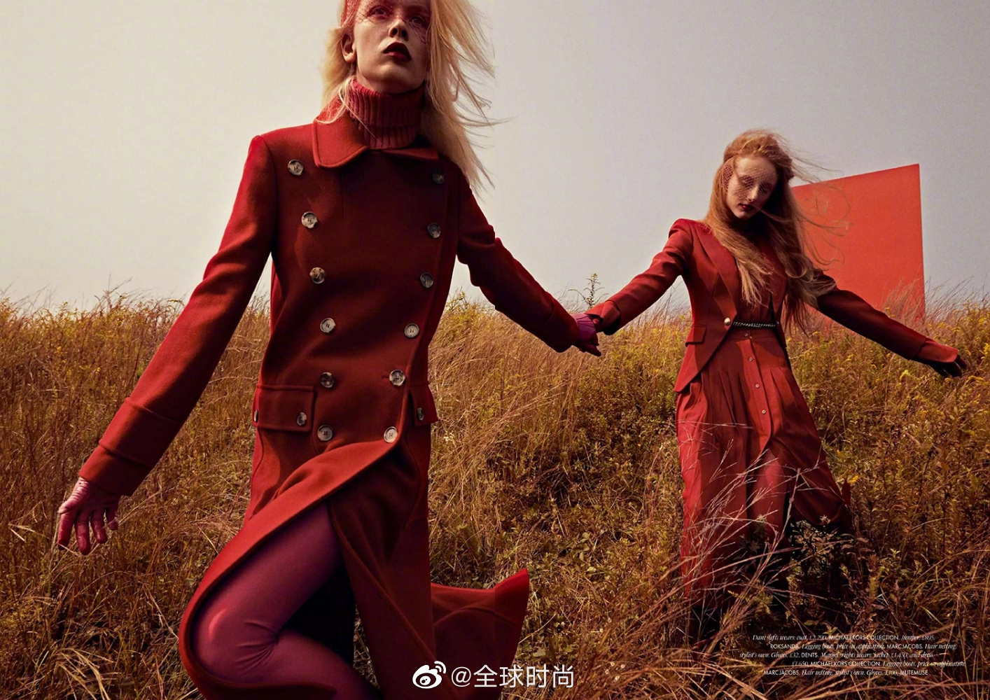 elle2021二月刊内页画报