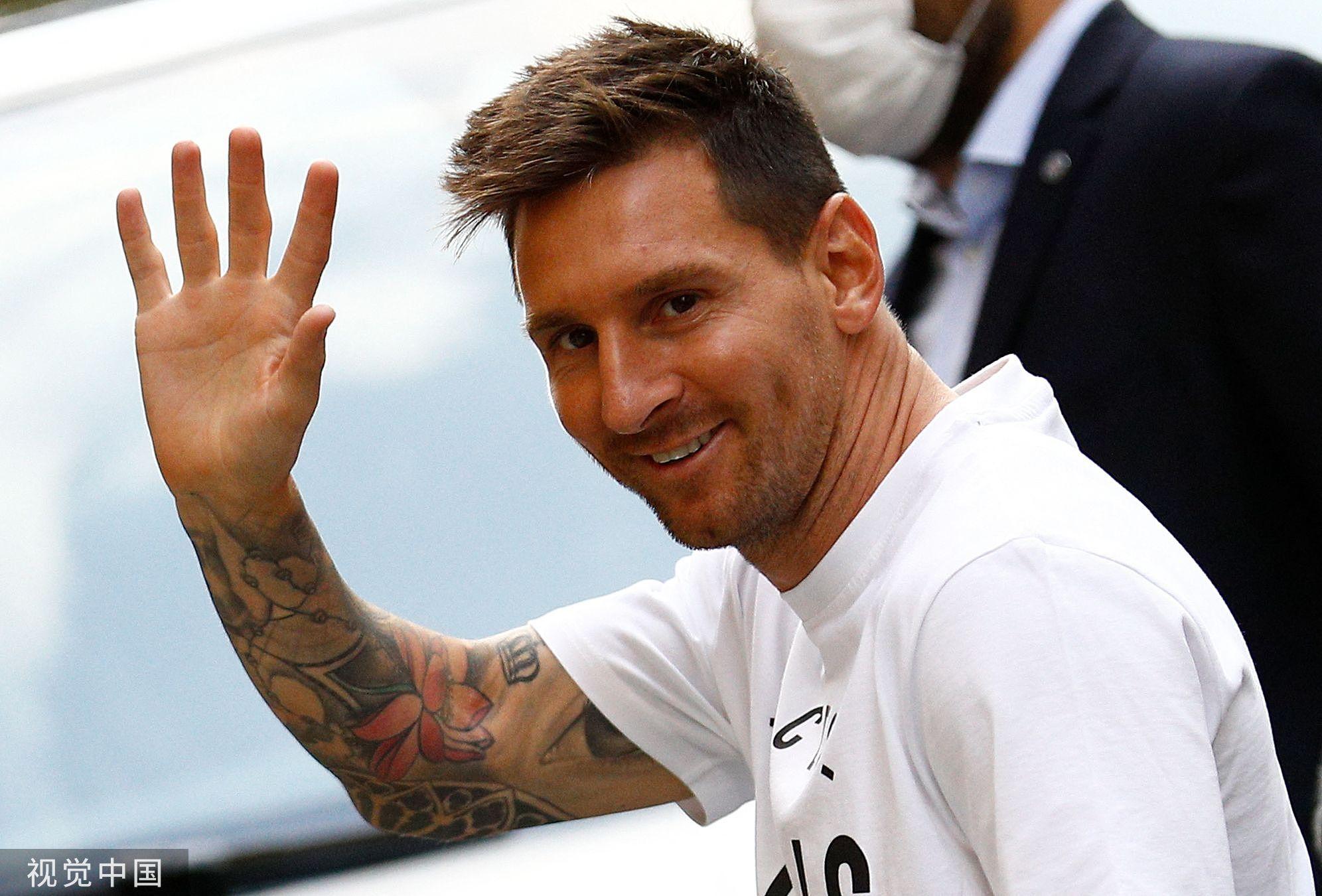 [图]巴黎官方宣布与梅西完成签约 30号开启新阶段