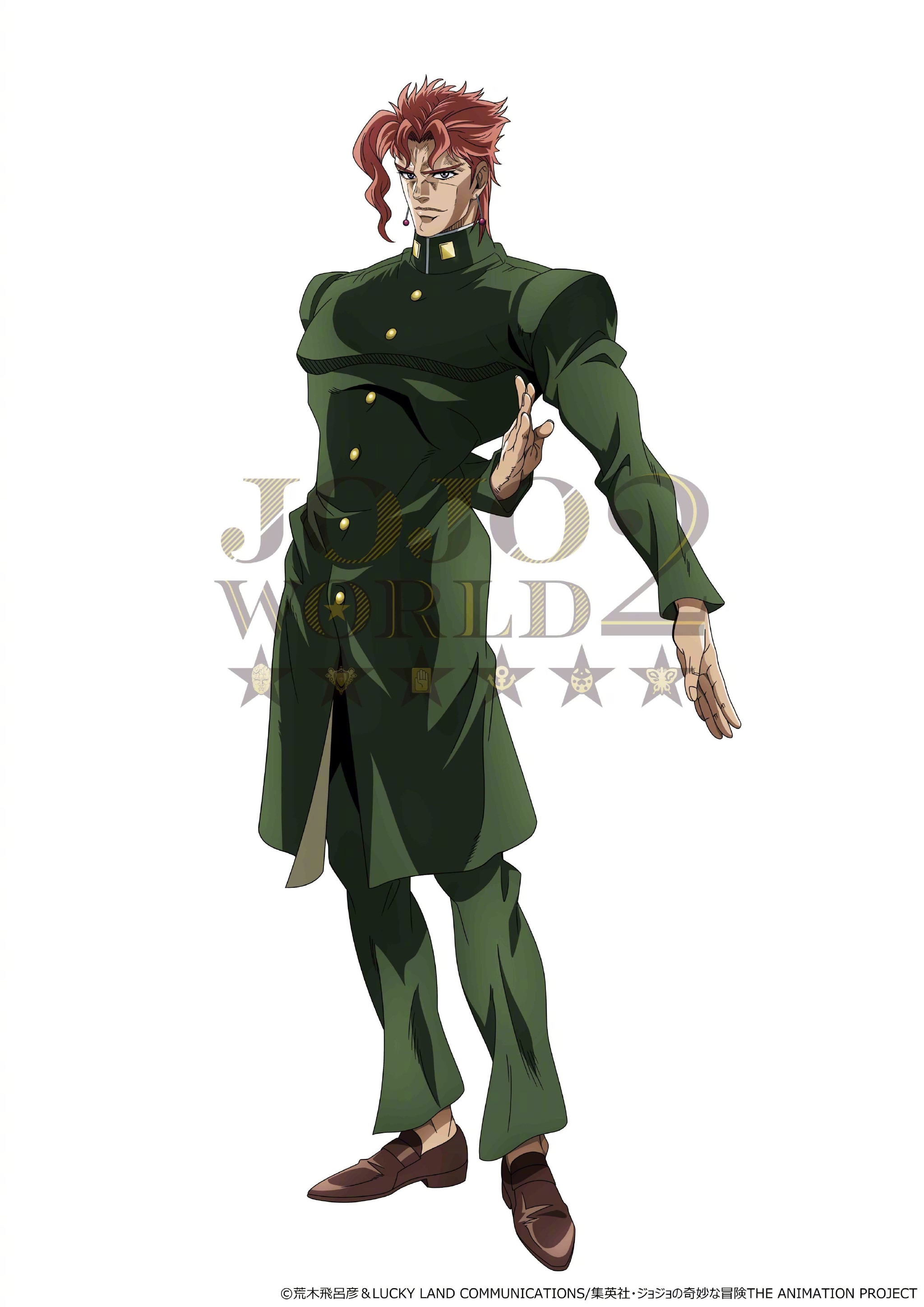 jojo world 2 新视觉图:花京院典明_高清图集_新浪网