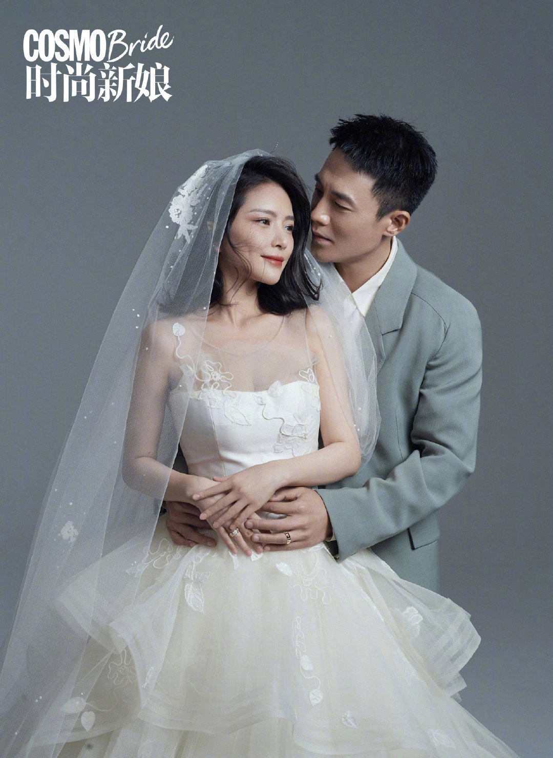 杜淳王灿的婚纱照来啦!