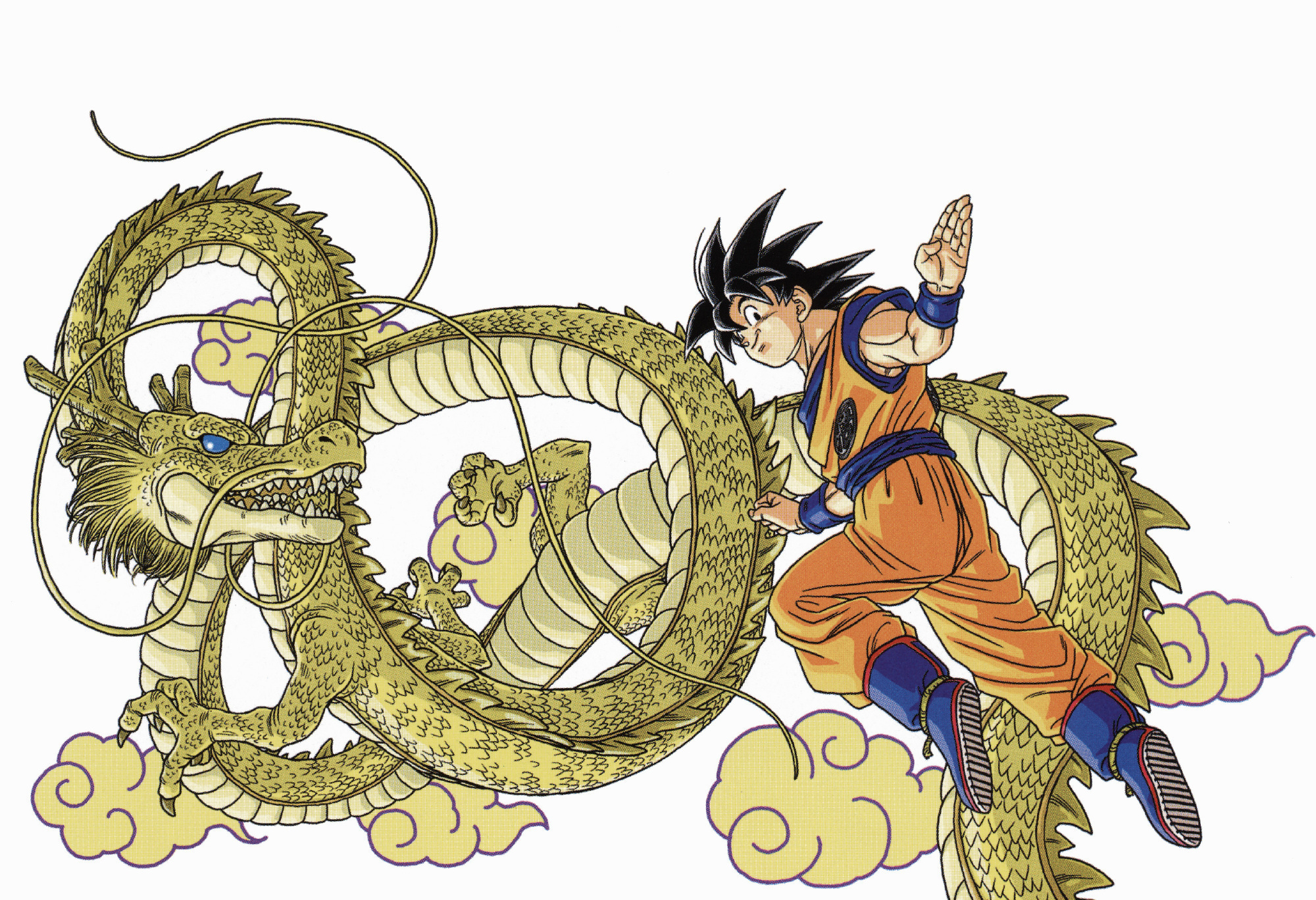 『鸟山明』笔下的神龙主题插画合集