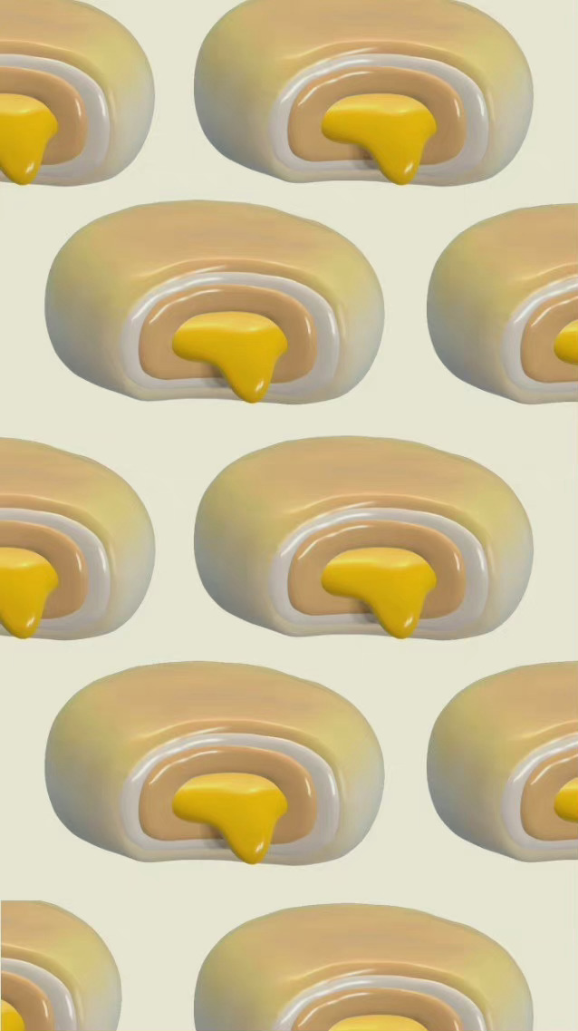 色系壁纸 奶黄色