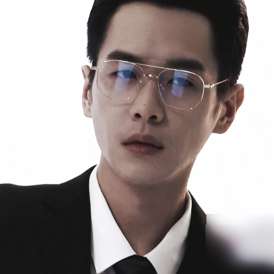 张若昀也太适合金丝眼镜了吧