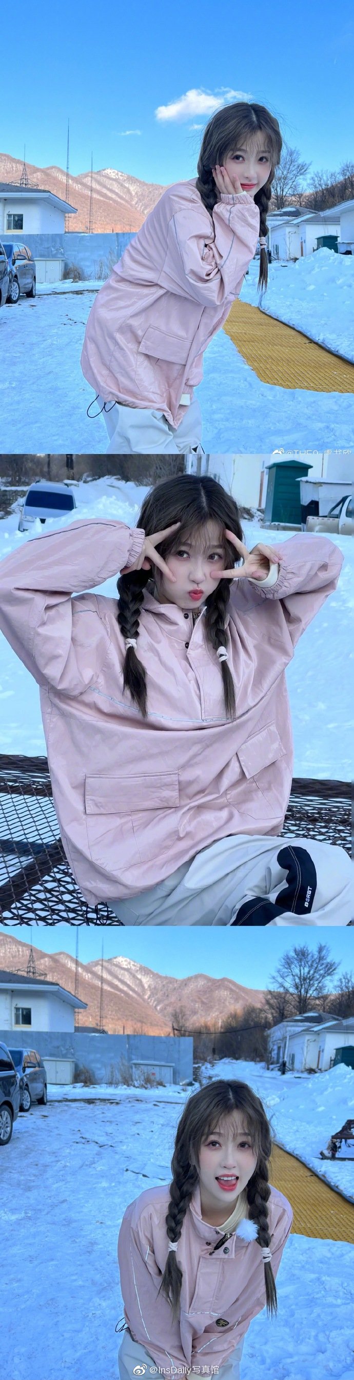 虞书欣 | 日常穿搭合集 今日份小甜心已发送__财经头条