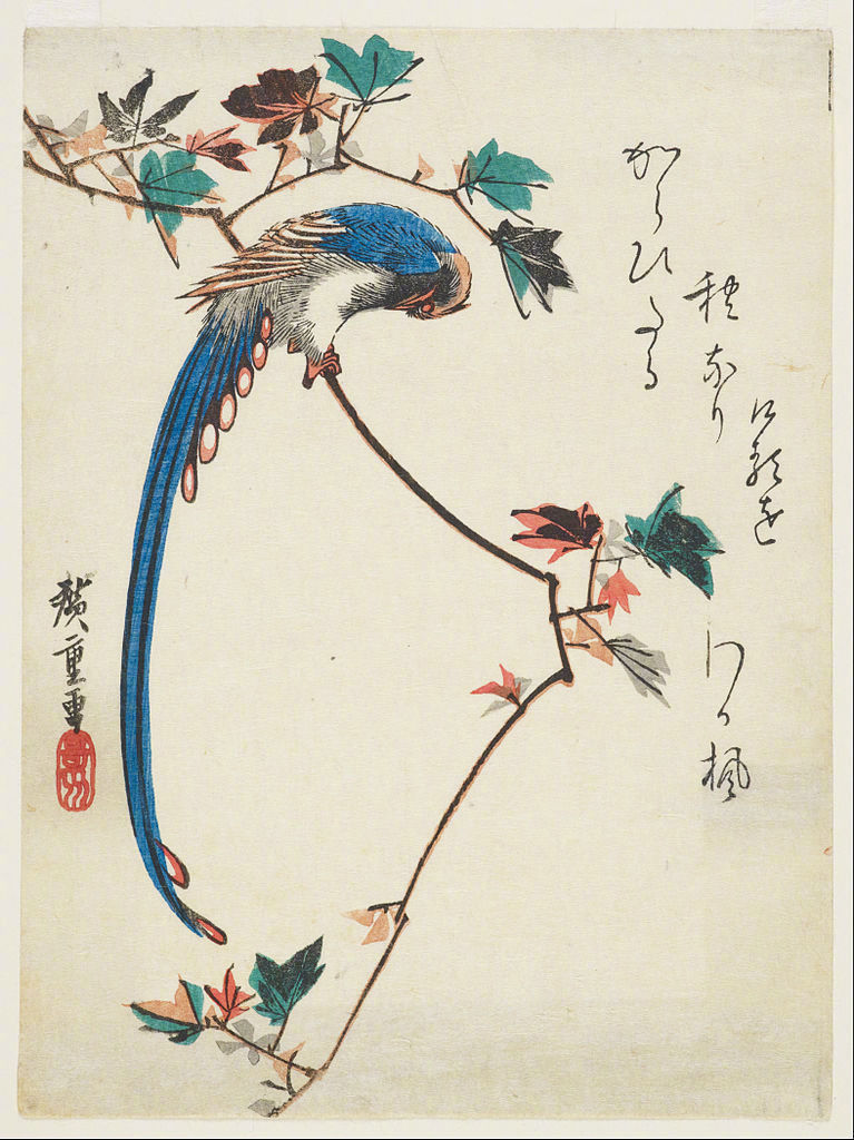 花鸟版画 | utagawa hiroshige