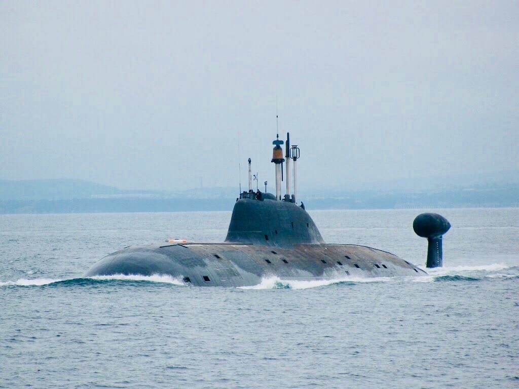 971型攻击核潜艇(俄文:проекта 971 《Щука》,中文_高清