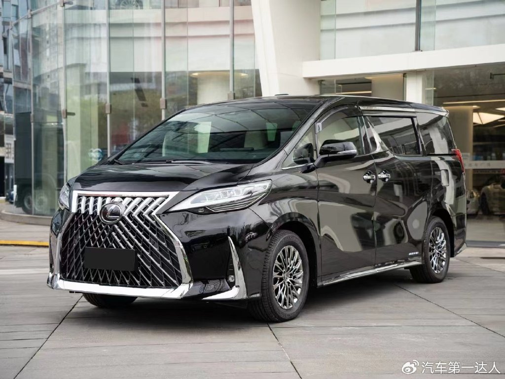 日产高端保姆车雷克萨斯lm300h四座御世版稀缺黑米