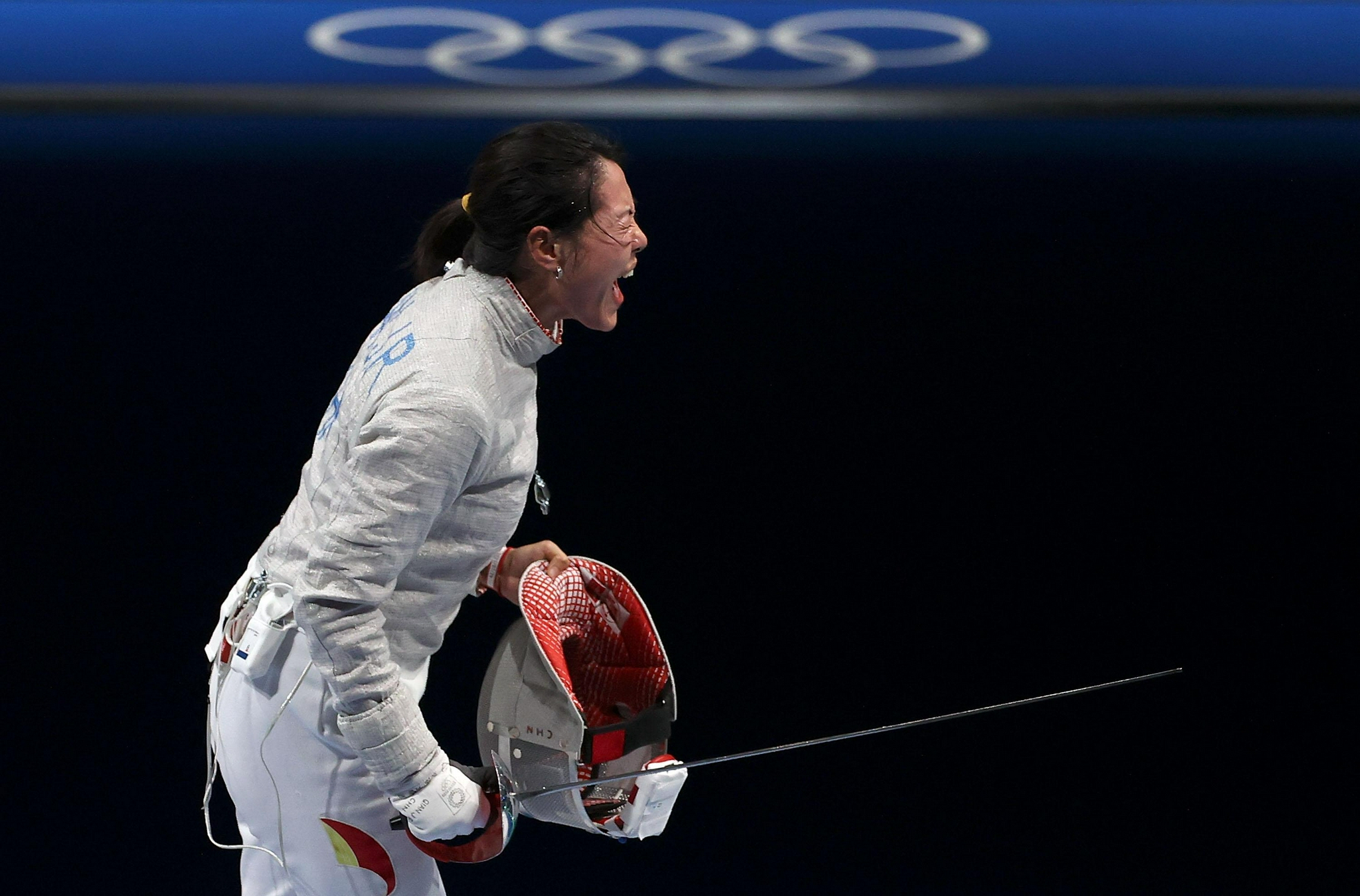 东京奥运会击剑女子佩剑个人钱佳睿晋级八强2