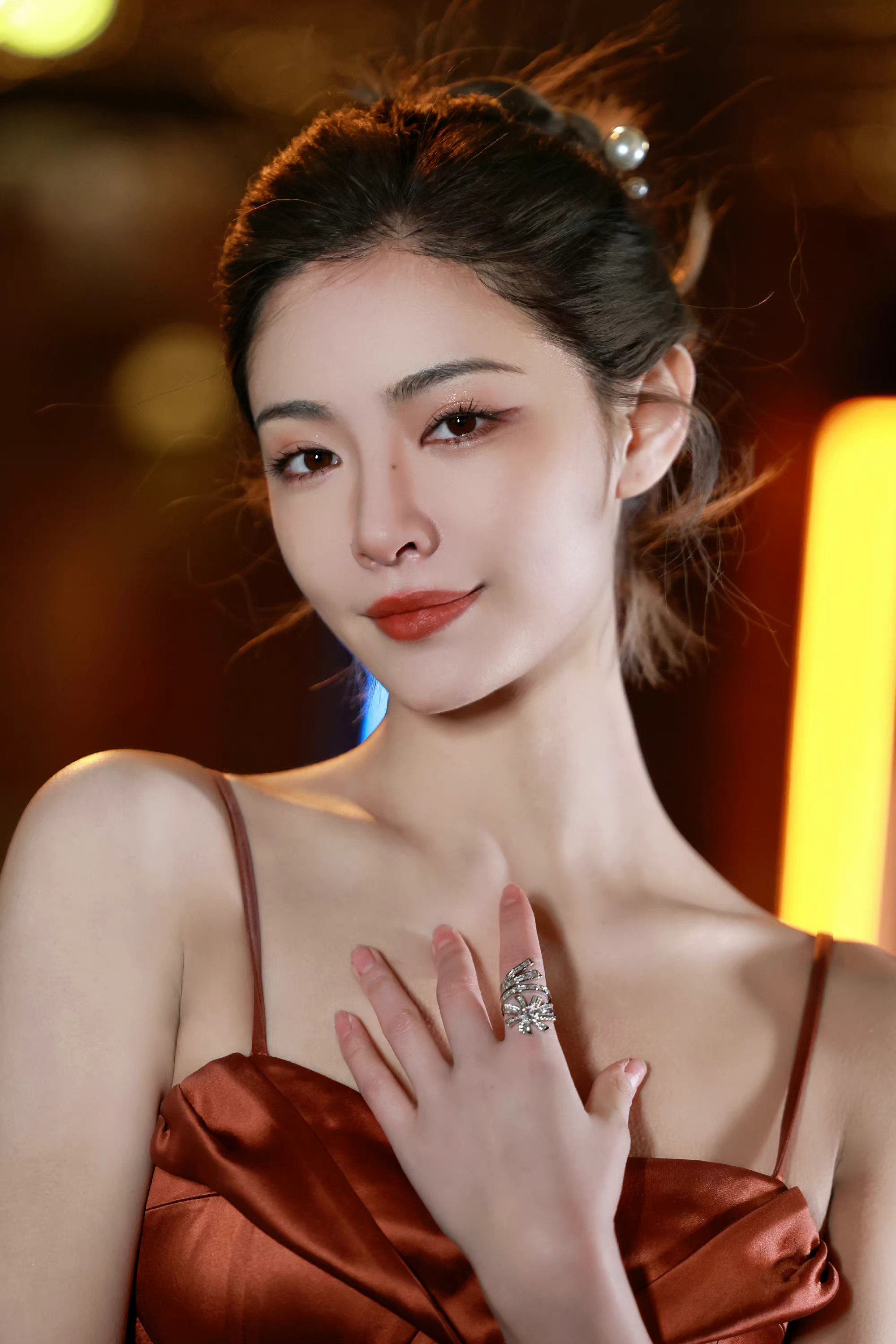 许佳琪676767微博音乐盛典活动造型图