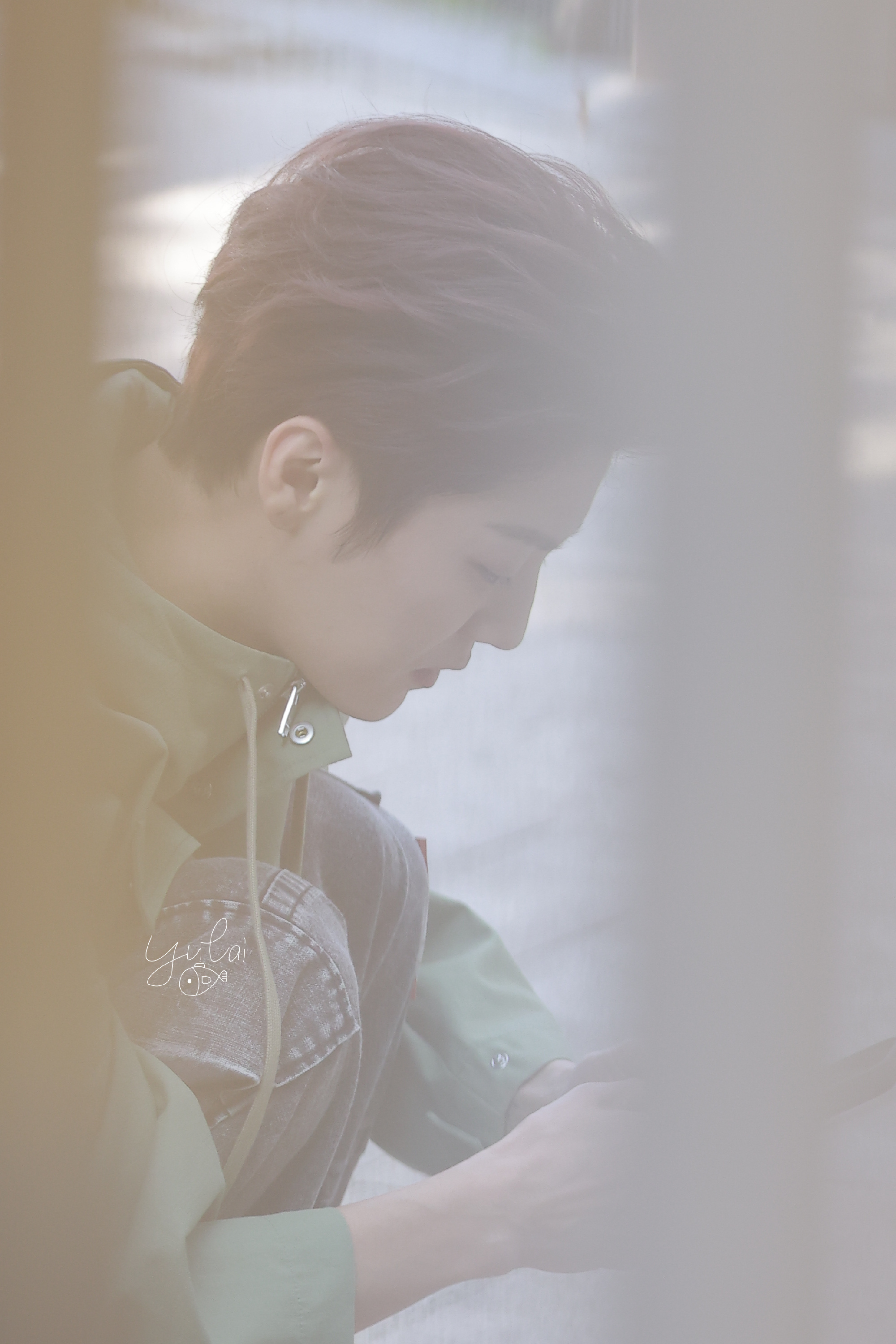 鹿晗冲锋衣➕背头造型男友感太强了谁懂啊