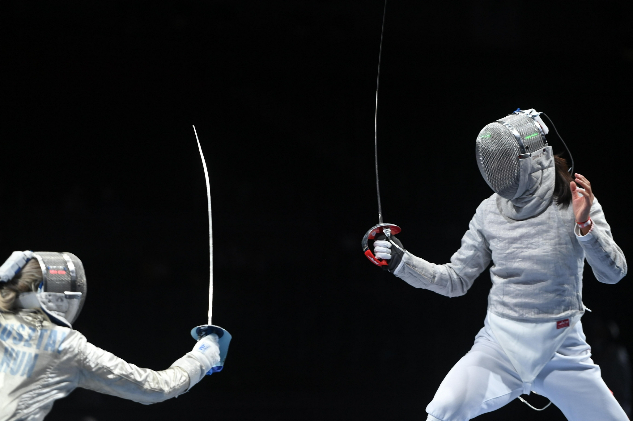 东京奥运会击剑女子佩剑个人钱佳睿晋级八强2