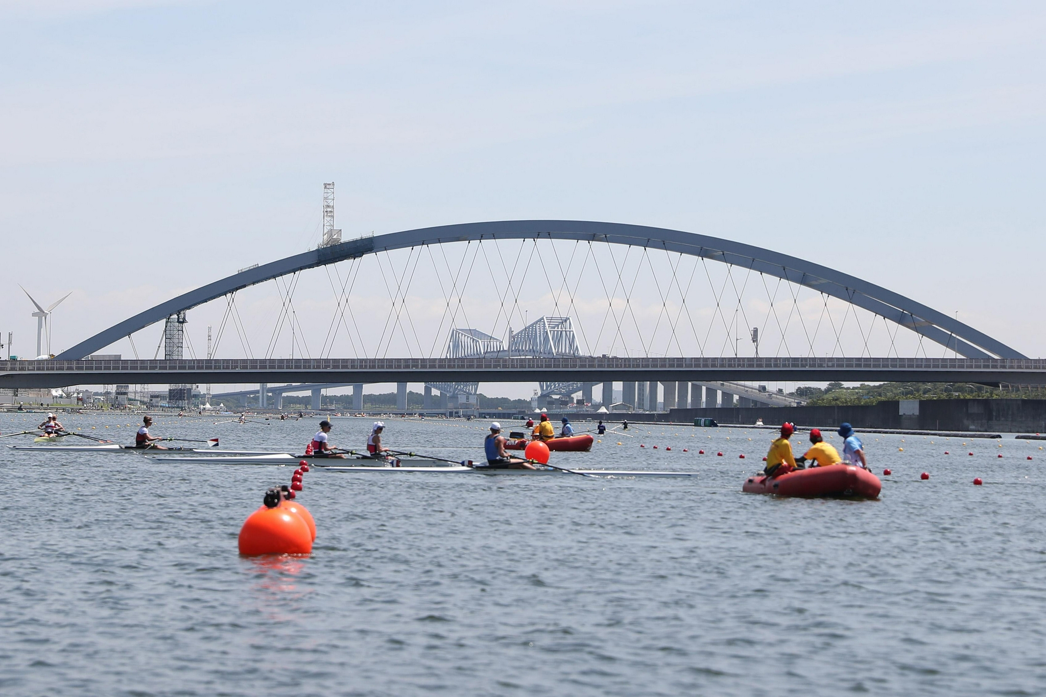 (东京奥运会)赛艇——海之森水上竞技场即景