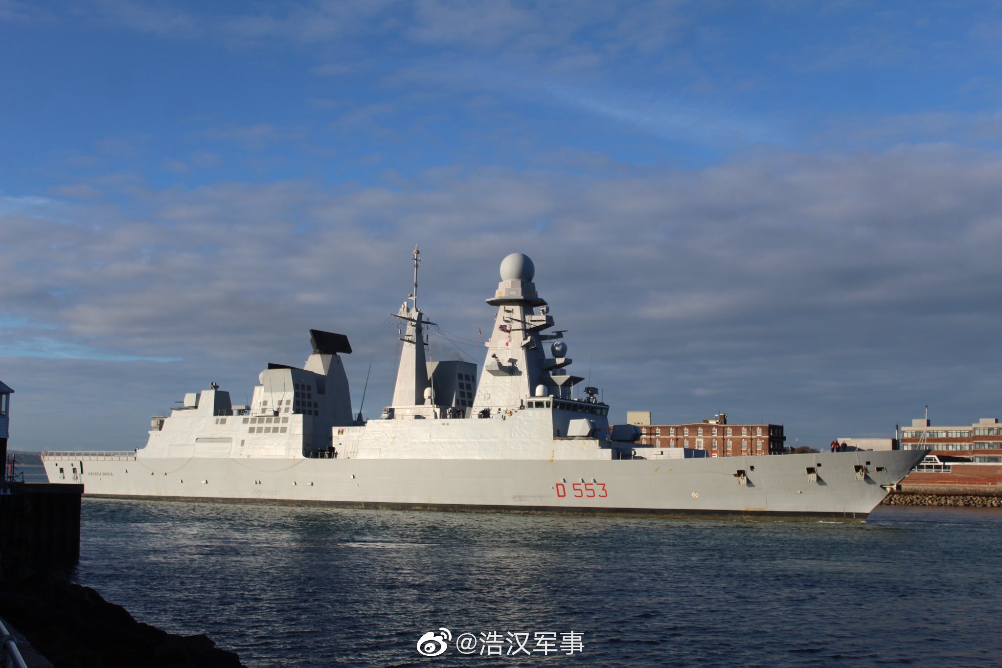 意大利海军地平线级防空驱逐舰itsandreadoria