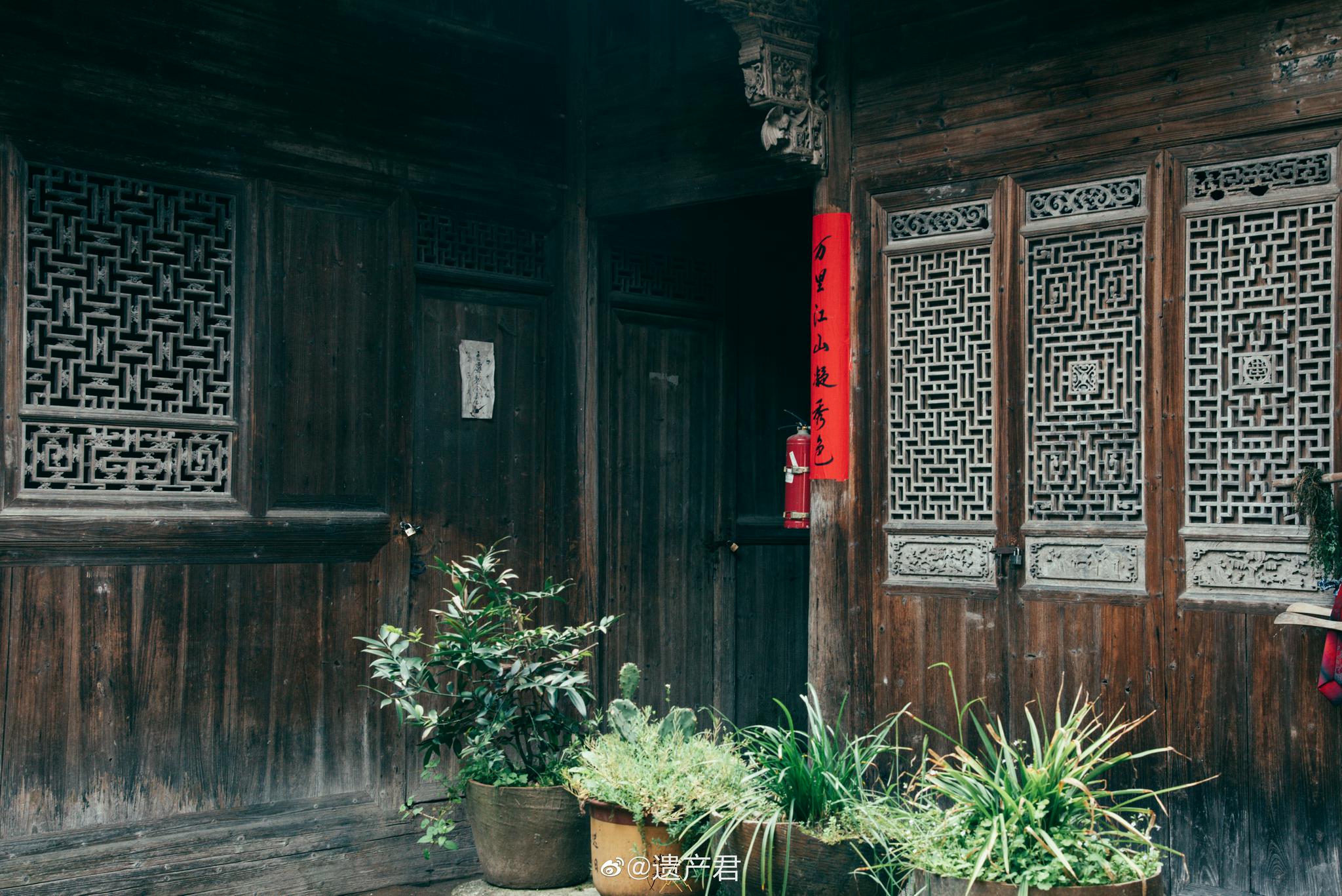 浙江松阳石仓清代古民居,十多处巨大的木结构宅院