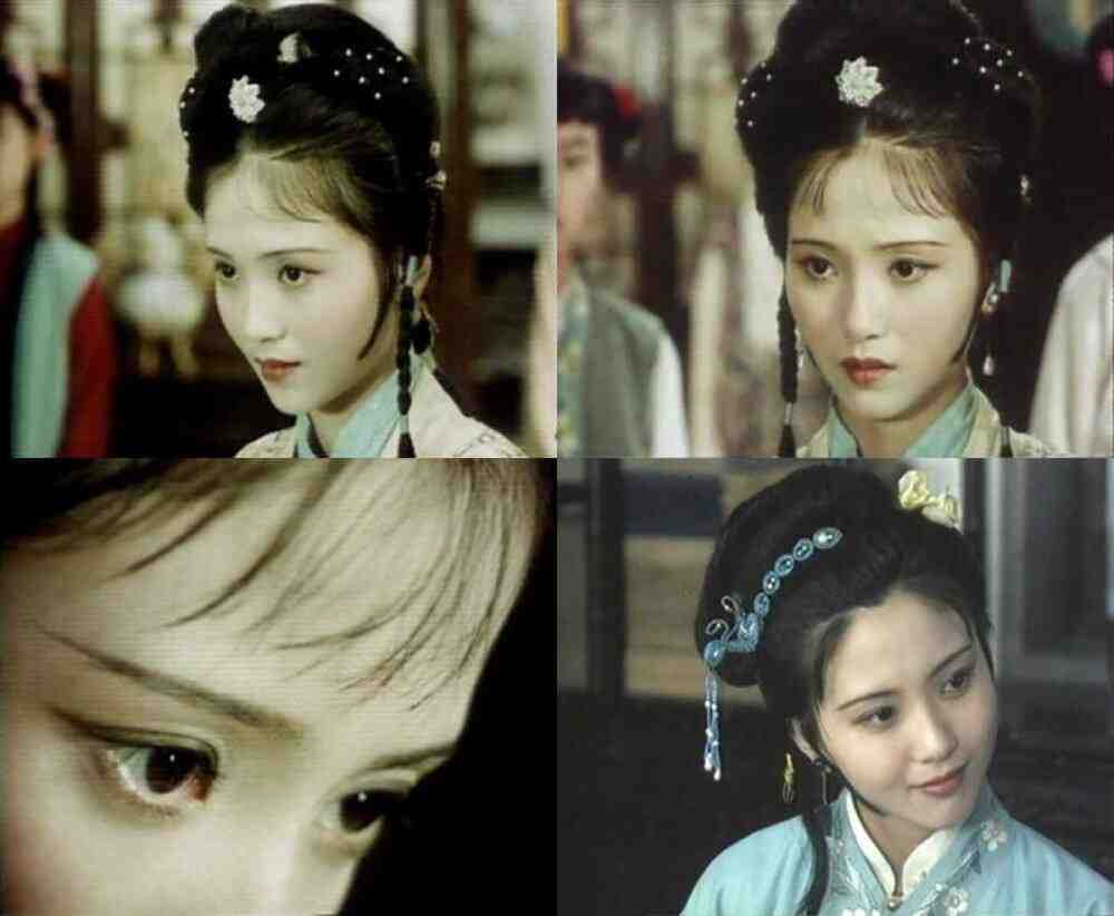 陶慧敏国色天香,貌美如花,倾国倾城,很符合书中黛玉的容貌