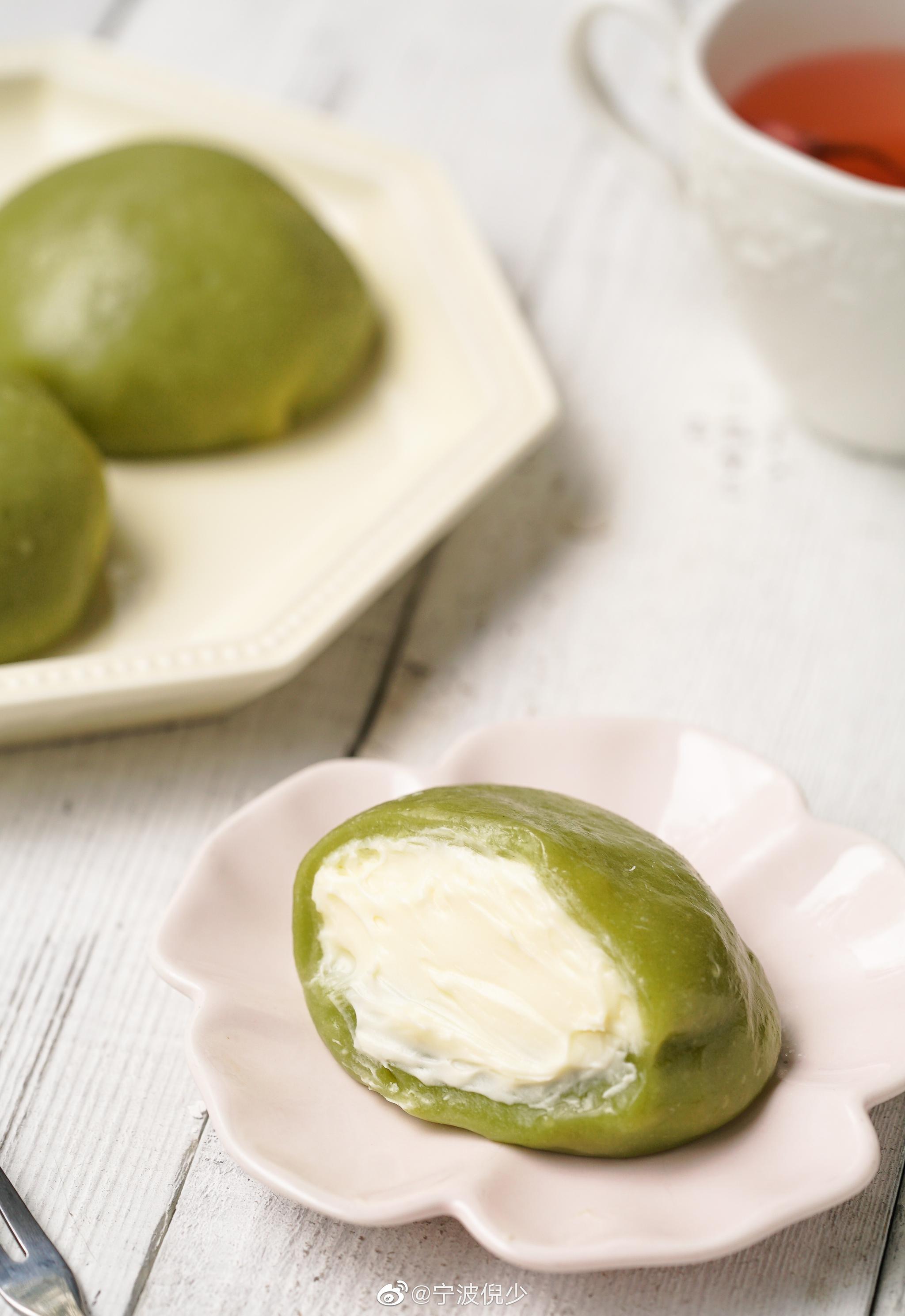 不知道大家有没有吃过奶酪青团常温吃能爆浆