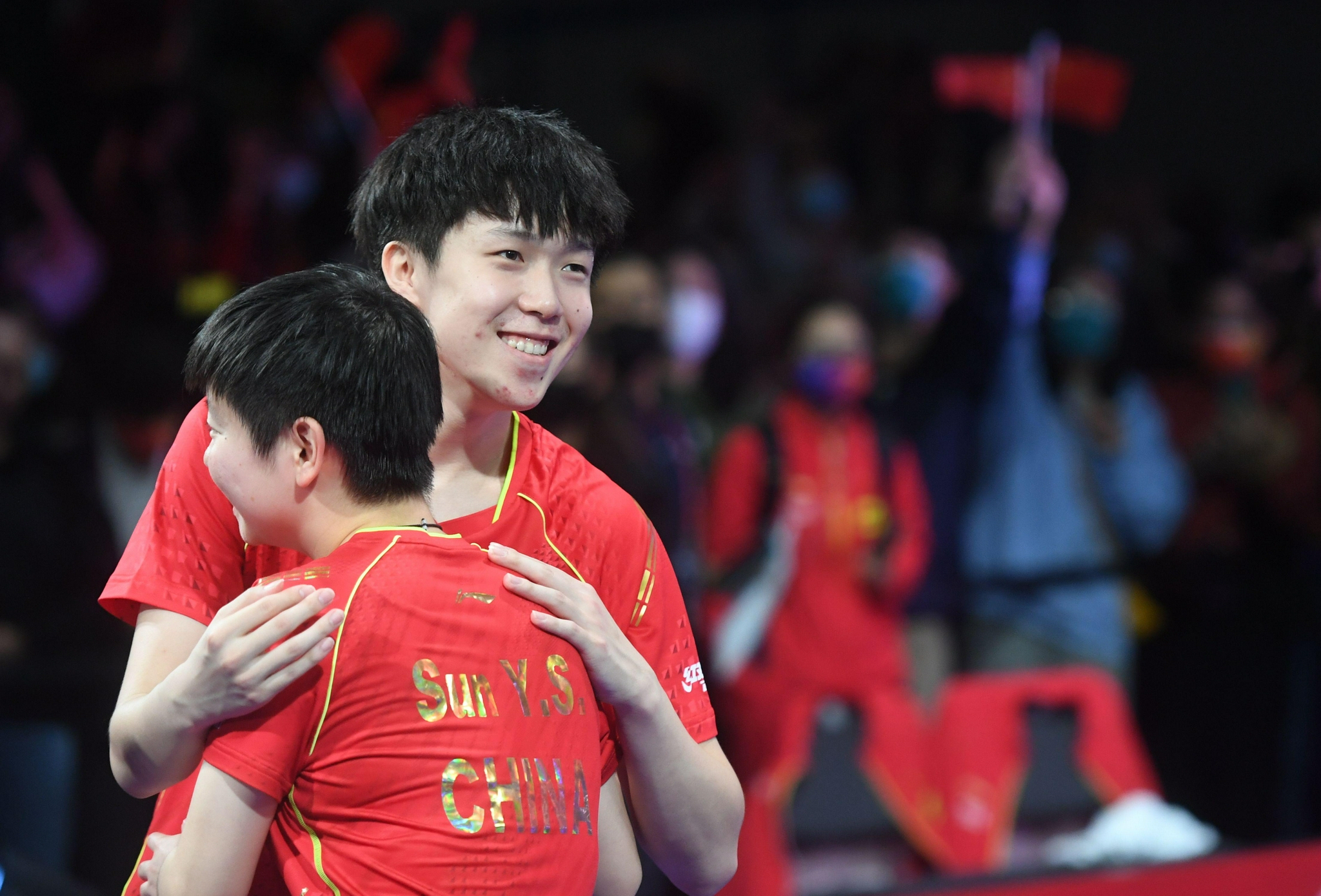 （体育）乒乓球——世乒赛：孙颖莎/王楚钦夺得混双冠军休闲区蓝鸢梦想 - Www.slyday.coM