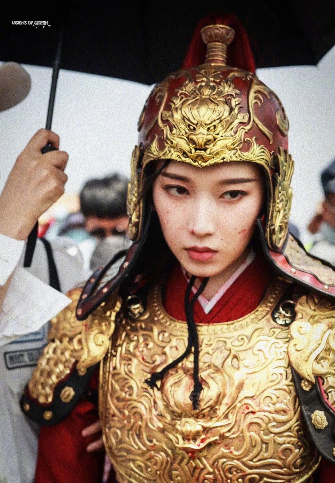 刘令姿宣姬定妆路透 原著中宣姬是个英姿飒爽的女将军