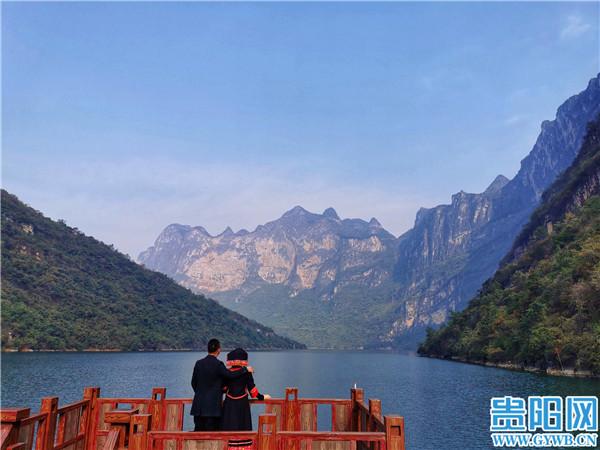 貴州貞豐北盤江冬景美如畫