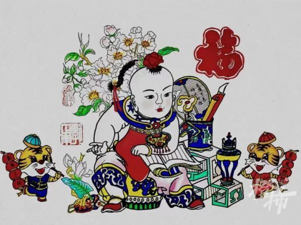 虎年吉祥，福虎双全！15岁杭州少年这组年画，满满喜气送给你休闲区蓝鸢梦想 - Www.slyday.coM