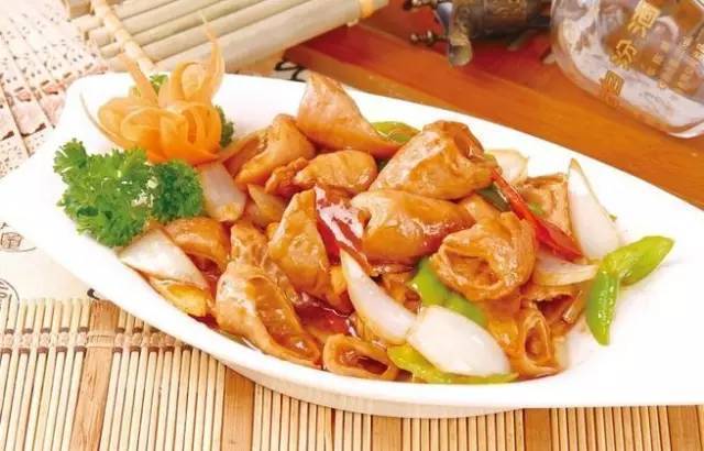 美食推荐:熘肥肠,炒肥肠,溜肉段烧茄子,蒜蓉开背虾的做法