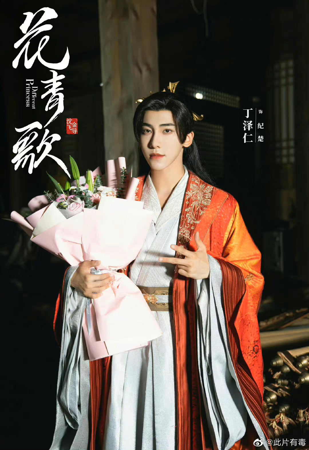 "你是我的姐"丁泽仁待播古装剧《花青歌》……_高清图集_新浪网