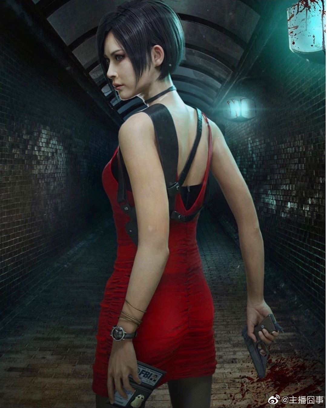 《生化危机》艾达王 ins:naiichiru