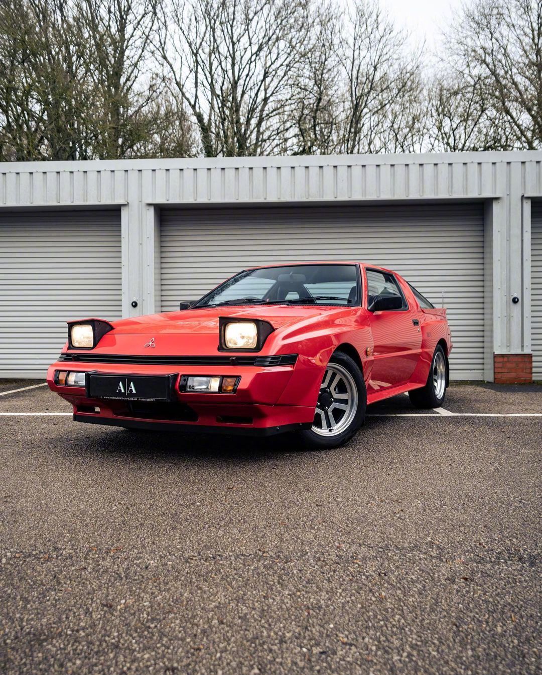 三菱mitsubishi starion,一款经典的小跑车!