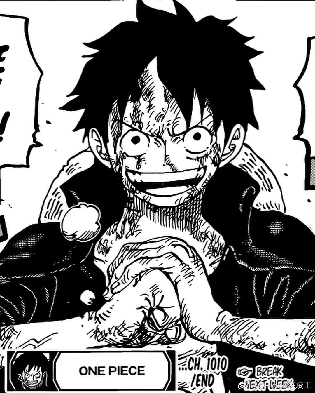 海贼王1010话,路飞开启霸王色缠绕怒揍凯多,单刷模式开启!