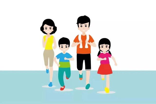 亲子跳绳蹲跳拍手今天你做这些亲子运动了吗