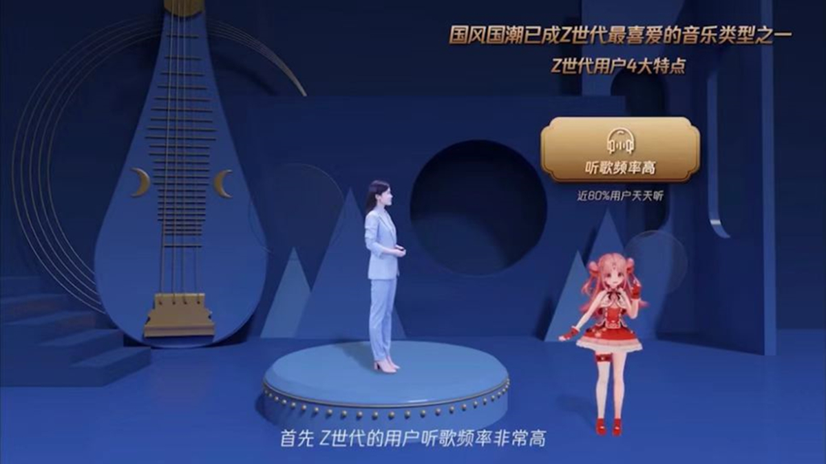 虚拟偶像扇宝亮相tme音乐营销峰会 解读z世代契合未来