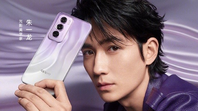 主打超美小直屏，OPPO Reno12「千禧银」携 Pro 版「银幻紫」亮相|模组|朱一龙|大曲_新浪新闻