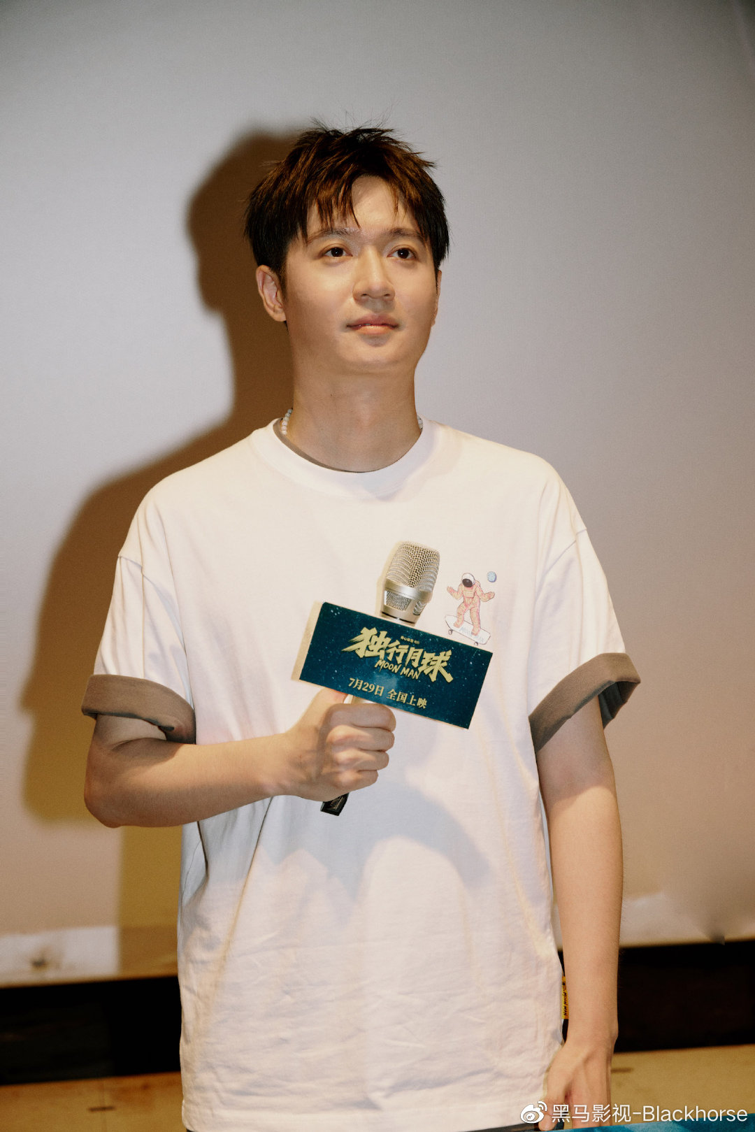 6,电影《独行月球》太原路演,金刚鼠饰演者郝瀚