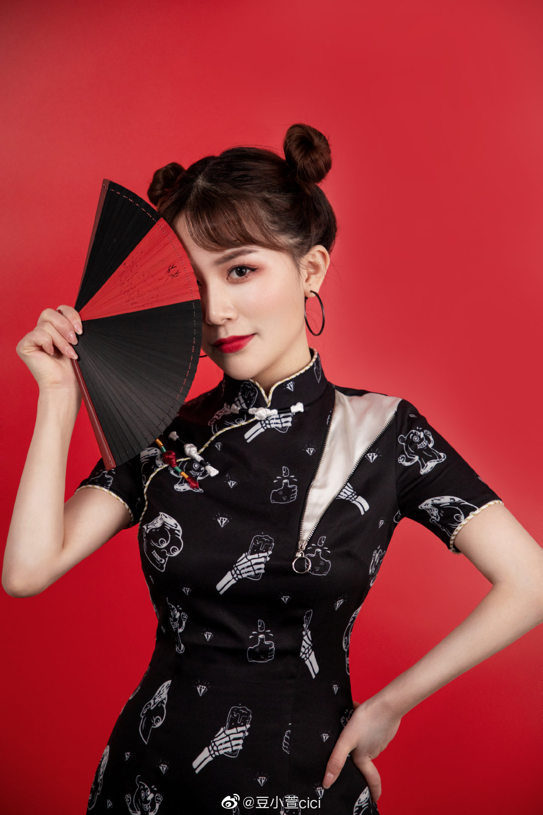 cicismakeup国潮灵感妆容你们期待很久的这个妆容