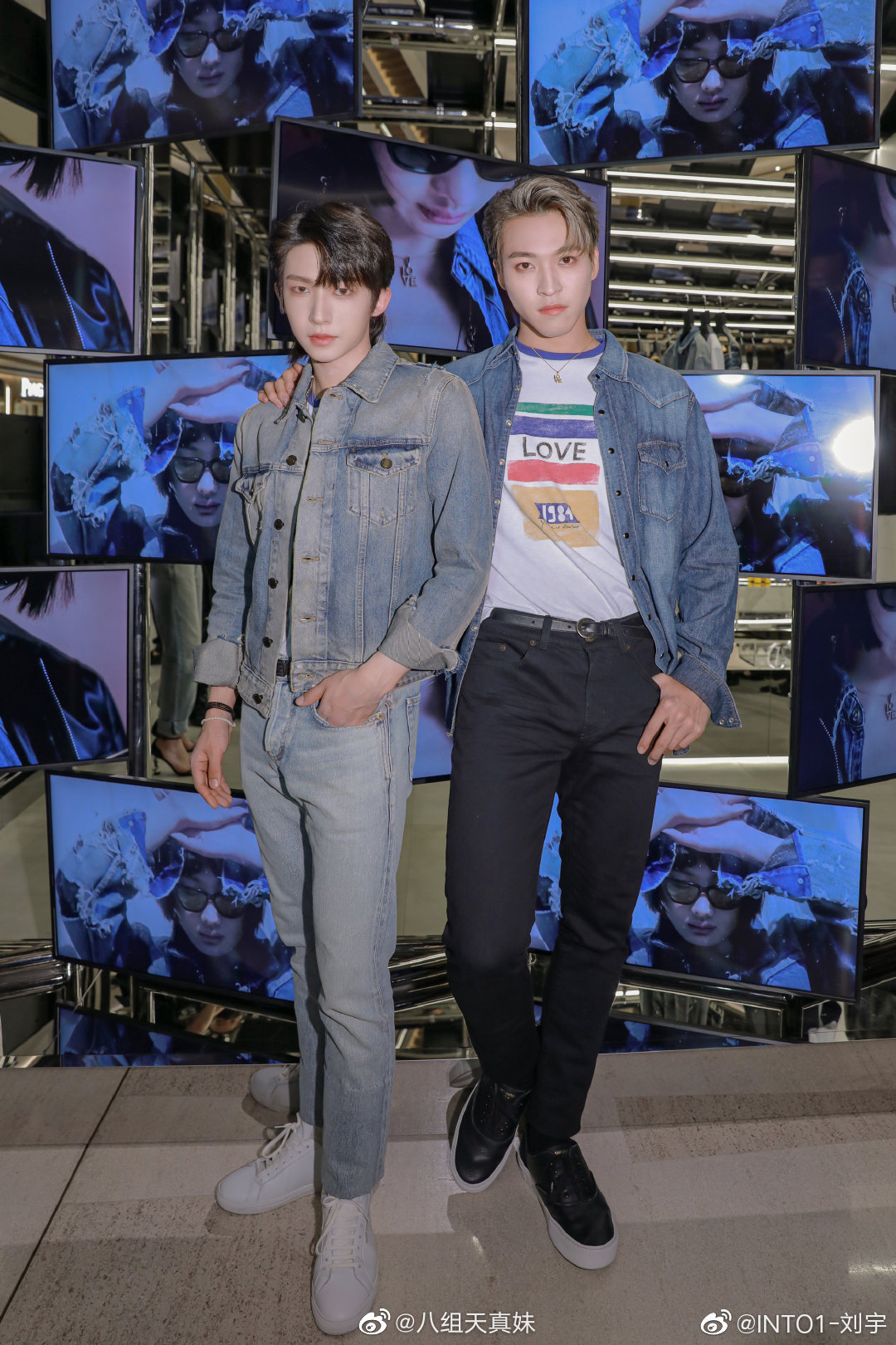 into1昨日活动刘宇赞多合照两位帅哥你更能get到谁