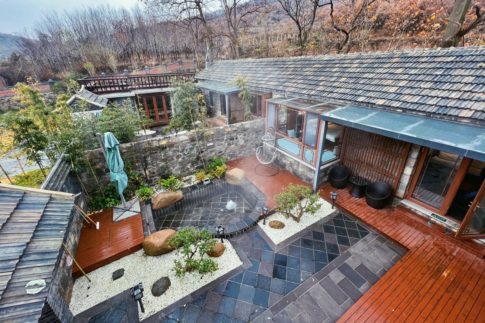 威海文登高村镇慈口观温泉民宿……__财经头条