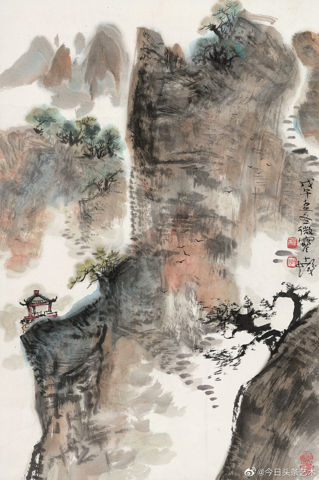 画家程十发山水画_高清图集_新浪网