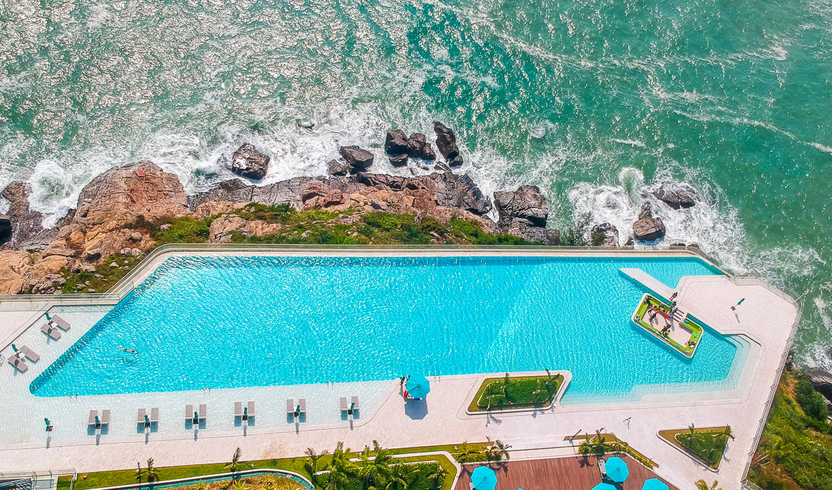 中国也有悬崖泳池啦!藏于阳江的北洛秘境,网友:比巴厘岛还美