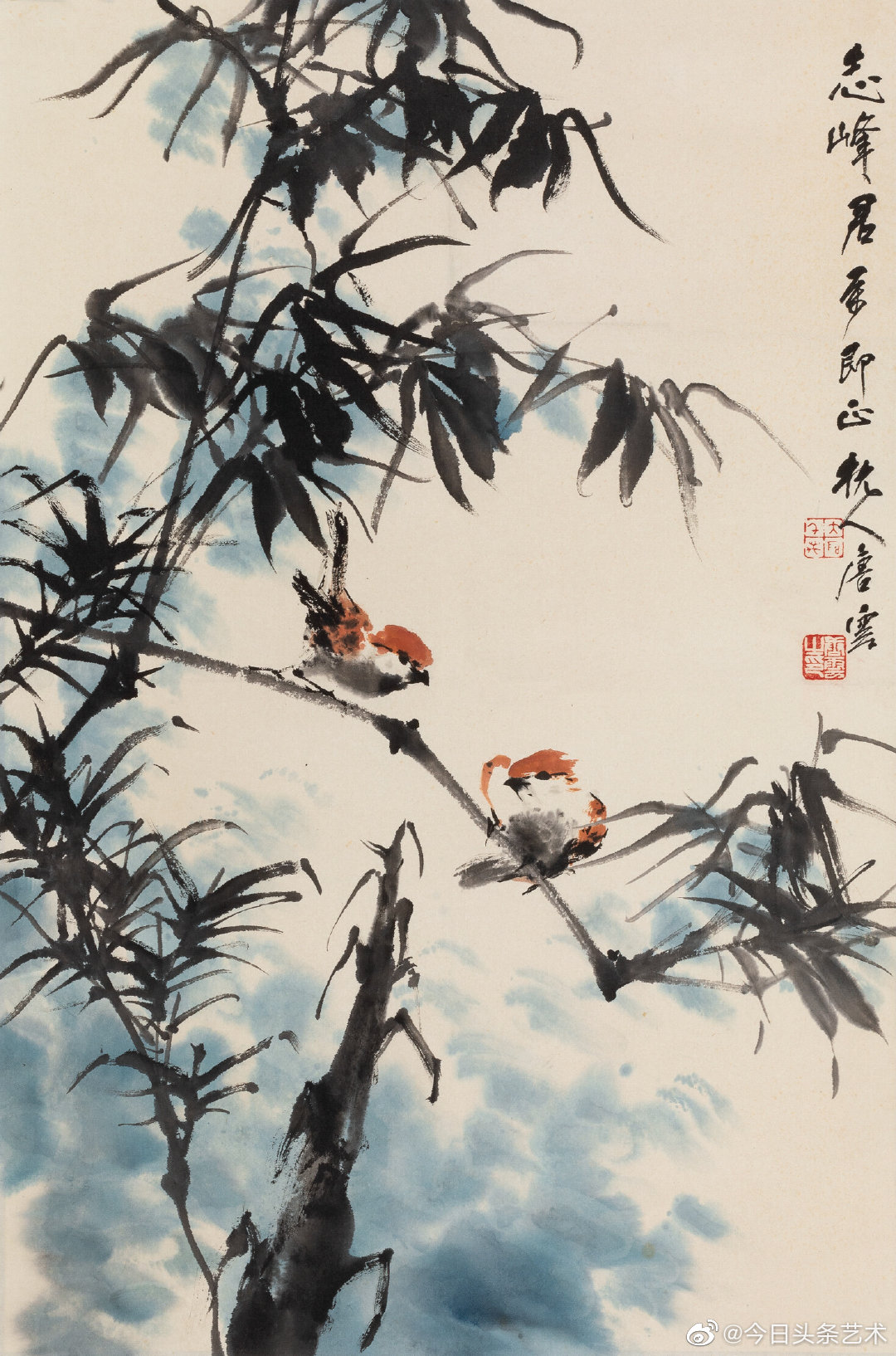 画家唐云绘画作品欣赏