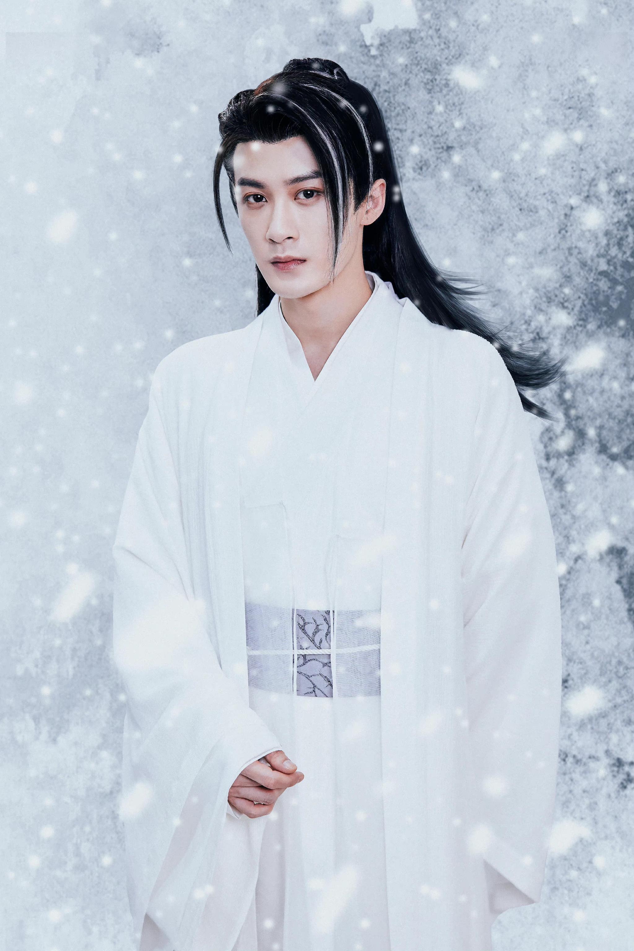 檀健次你好星期六造型图来啦白衣胜雪温润如玉