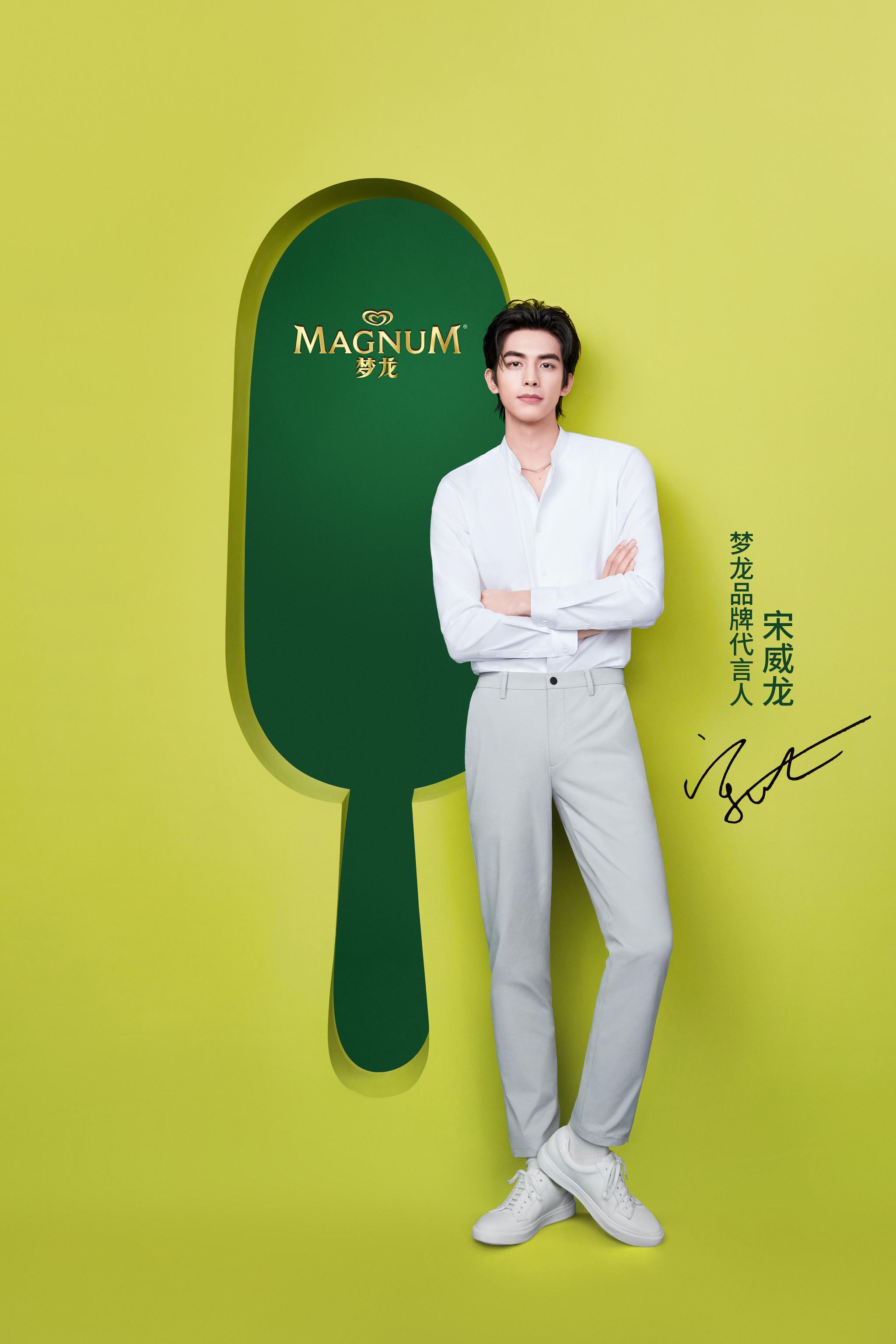 欢娱影视演员@宋威龙99 官宣成为梦龙magnum品牌代言人