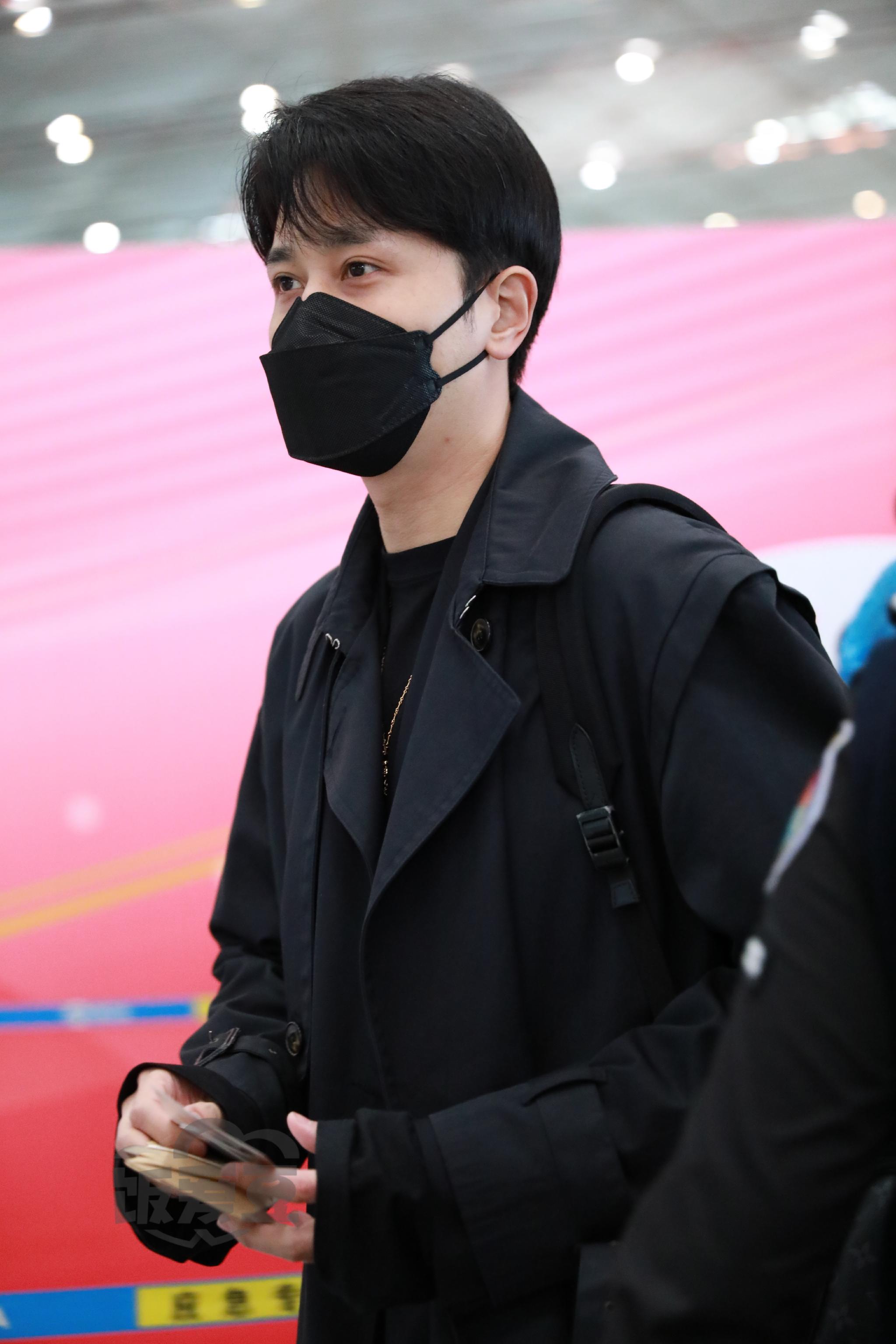 220317彭冠英北京出发allblack帅气满分大哥a爆了