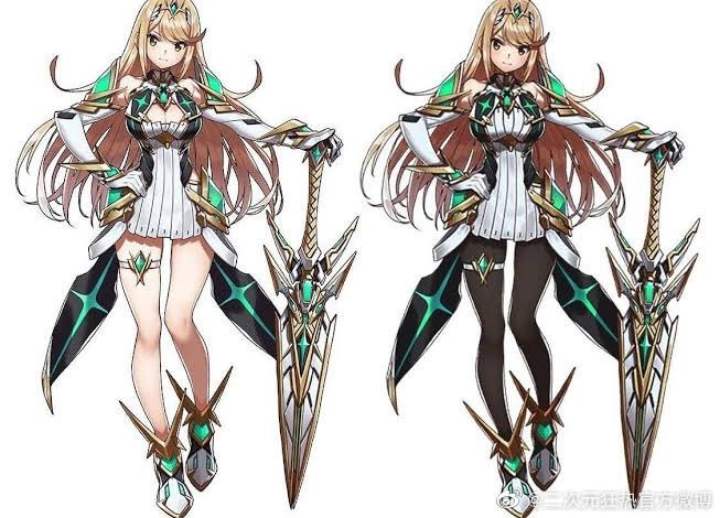 左异度之刃2的光右スマブラ参战时的光