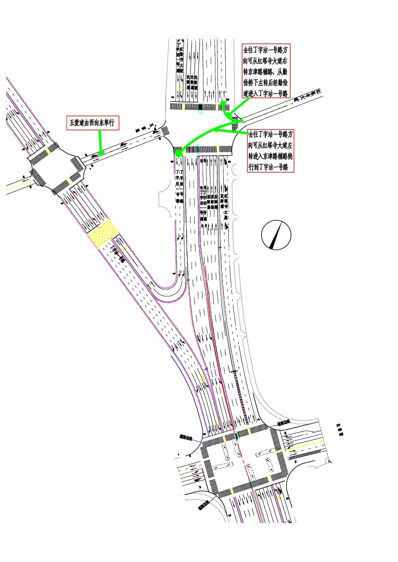6公里,是西纵快速路联通南仓桥与天津西站段的重要道路之一.