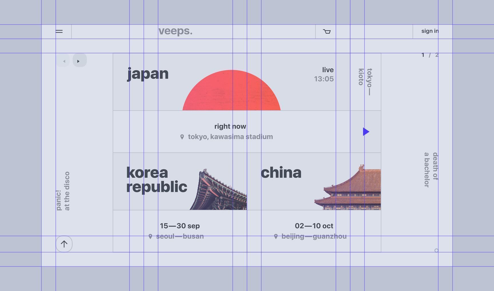 一组网格形式图文版式设计灵感!