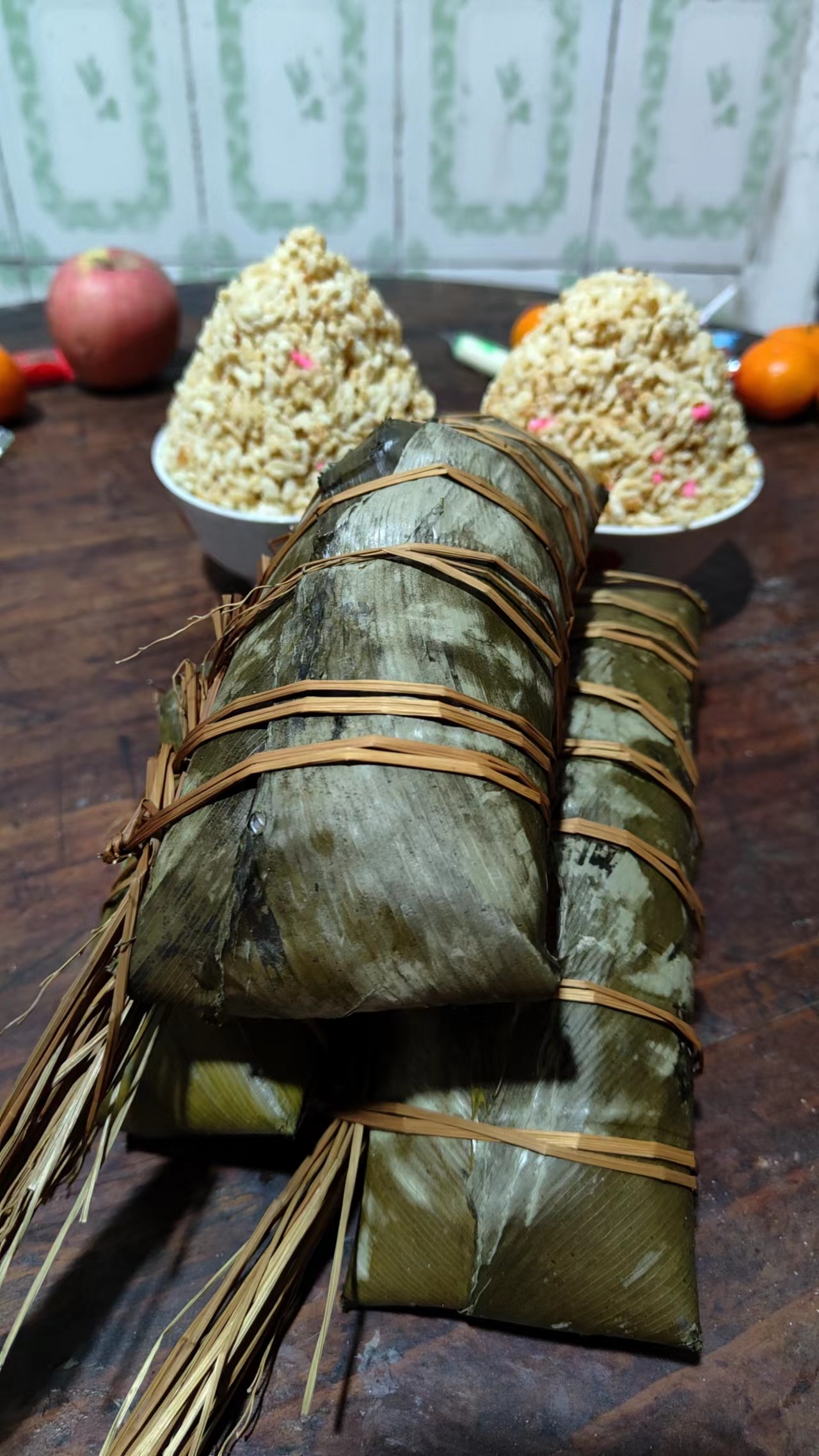 云南富宁壮族小姐姐发来的照片,知道这是什么新年美食吗?__财经头条