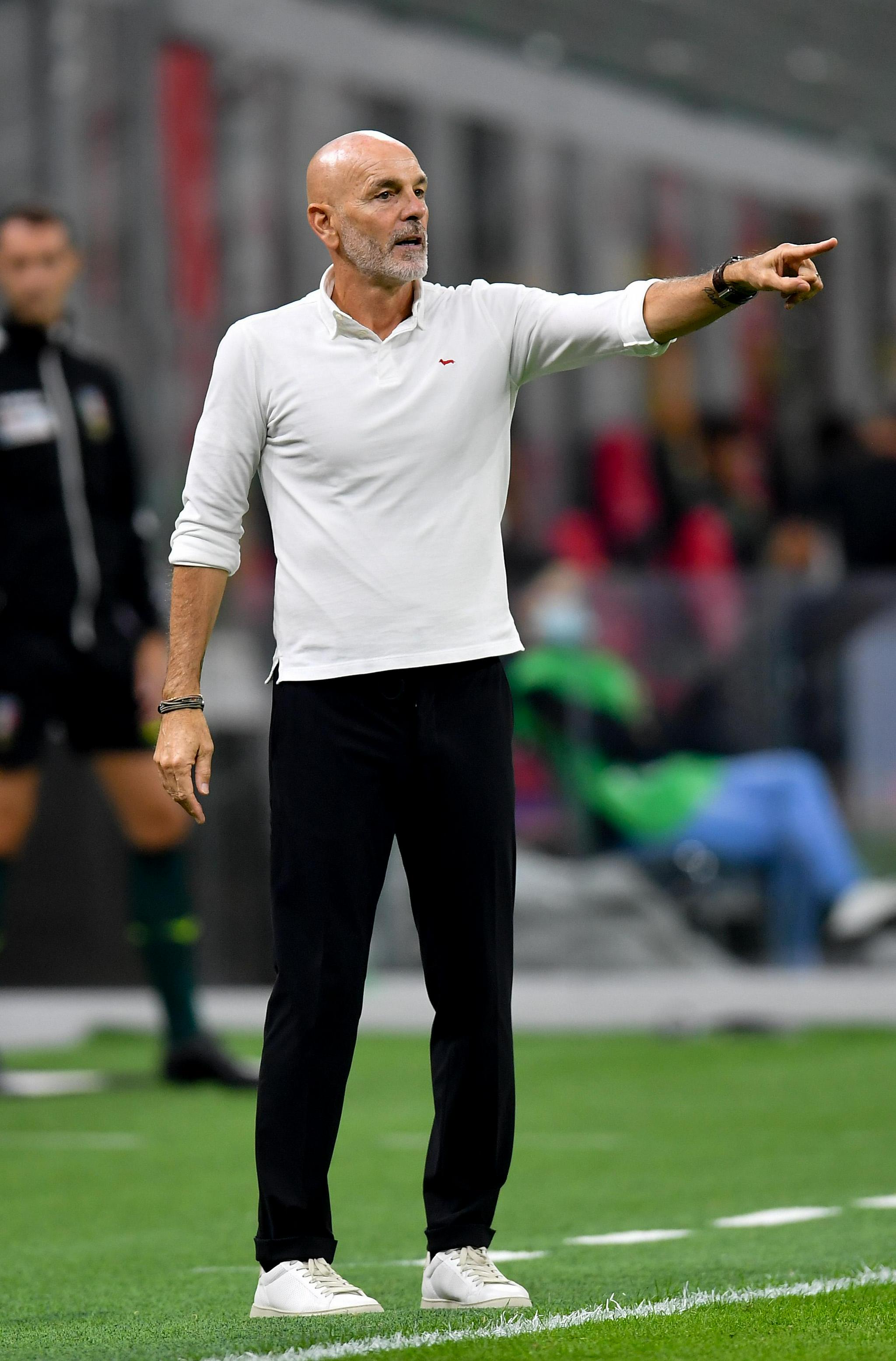 9月22日,ac米兰队球员迪亚兹进球后庆祝.新华社发